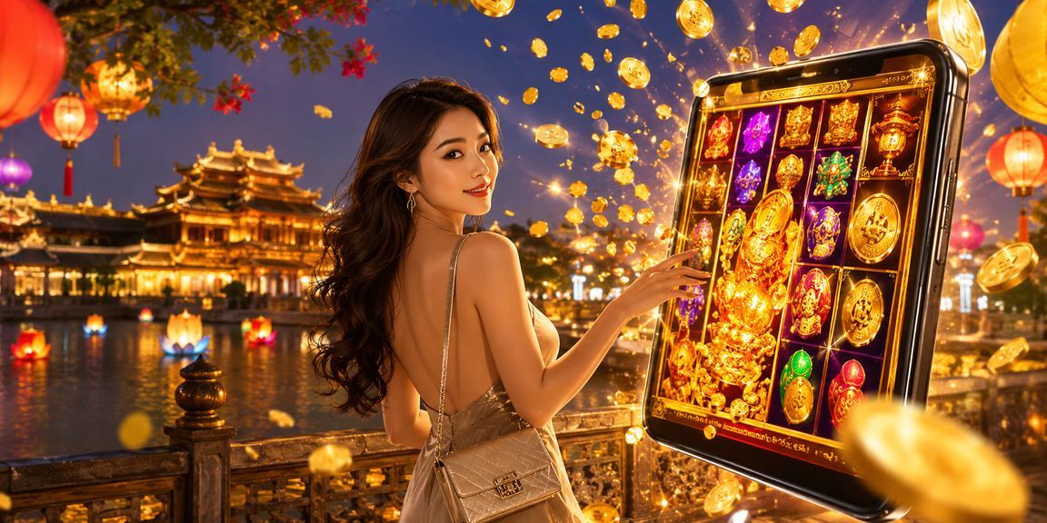 Hình ảnh bãi biển chủ đề slot game tại Huế